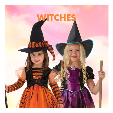 Witches have magical powers and can fly - it's definitely a dream for many little girls! Dress up as a witch for the Read Grow Inspire book week in 2023 with these great costumes from Costume Super Centre Australia