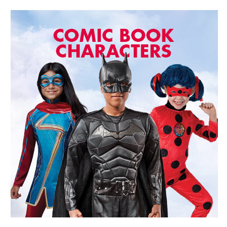 Reading Comic Books is a great way to encourage kids to enjoy reading, and a great option for Book Week costumes for kids! Check out our licensed comic book character costumes at Costume Super Centre Australia