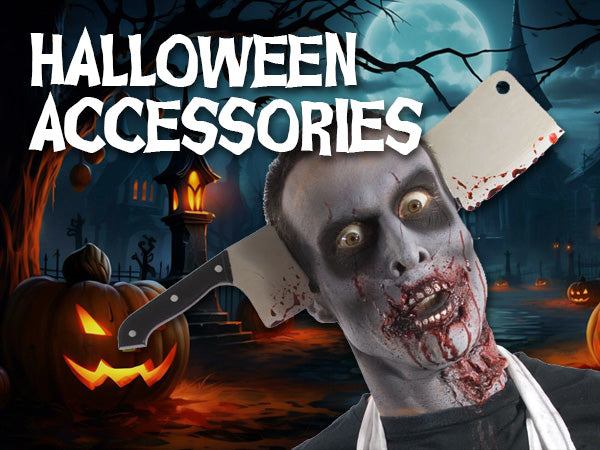 Halloween 2023 - whether you're after wigs and make-up or a fun prop, like a fake knife through the head - check out the range at Costume Super Centre Australia. Local stock, fast delivery