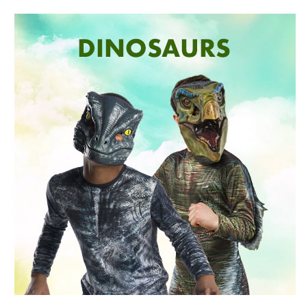 Kids love dinosaurs - playing with them, reading about them, dressing up as them! Why not choose a dinosaur costume for kids for book week 2023? Available now at Costume Super Centre Australia