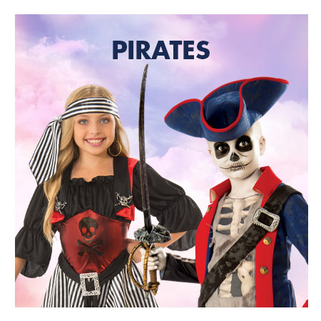 Aargh me hearties! Looking for a pirate themed book week costume? Take a peek at the pirate costumes online at Costume Super Centre Australia