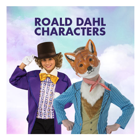 Roald Dahl books are many kids' favourite books Why not dress as a Roald Dahl character for Book Week 2023? From Fantastic Mr Fox to Willy Wonka, Charlie Bucket and even the Golden Ticket there's lots to choose from at Costume Super Centre Australia