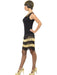 Buy 1920s Black Fringed Flapper Costume for Adults from Costume Super Centre AU