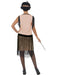 Buy 1920s Pink & Black Flapper Costume for Adults from Costume Super Centre AU