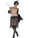 Buy 1920s Pink & Black Flapper Costume for Adults from Costume Super Centre AU