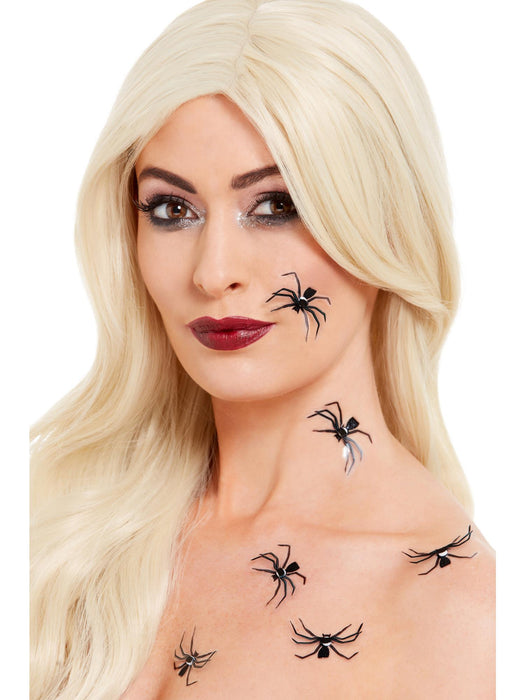 Buy 3D Spider Tattoo Stickers Make-Up FX from Costume Super Centre AU