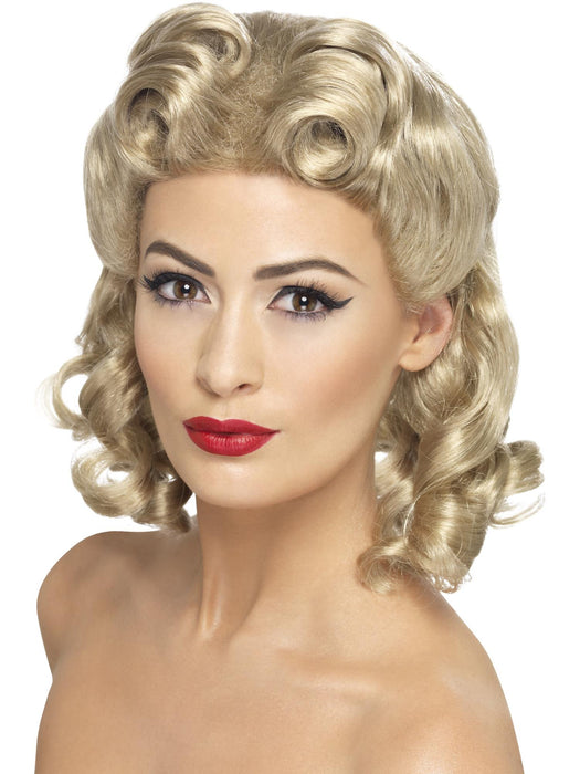 Buy 40s Blonde Sweetheart Wig for Adults from Costume Super Centre AU