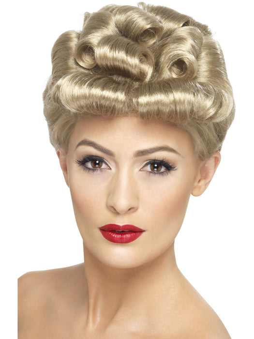 Buy 40s Blonde Vintage Wig for Adults from Costume Super Centre AU