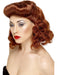 Buy 40s Pink Up Girl Auburn Wig for Adults from Costume Super Centre AU