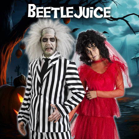 Beetlejuice, Beetlejuice, Beetlejuice! If you said that out loud, you're in for a bumpy ride this Halloween! Check out the officially licensed Pennywise costumes to make it a fun one. Available online at Costume Super Centre Australia