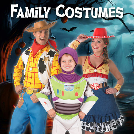 Halloween 2023 is fun for the whole family, so why not pick a theme and dress to match? From The Incredibles to Toy Story, The Addams Family to Care Bears, there's lots of options for rocking a matching family look this Halloween at Costume Super Centre Australia