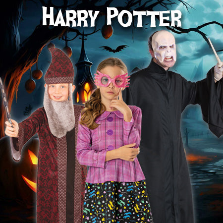 Celebrate Halloween 2023 by defeating the dark lord, Voldemort, or by becoming him to overthrow Hogwarts! We have a huge range of Harry Potter costumes for kids and adults at Costume Super Centre Australia