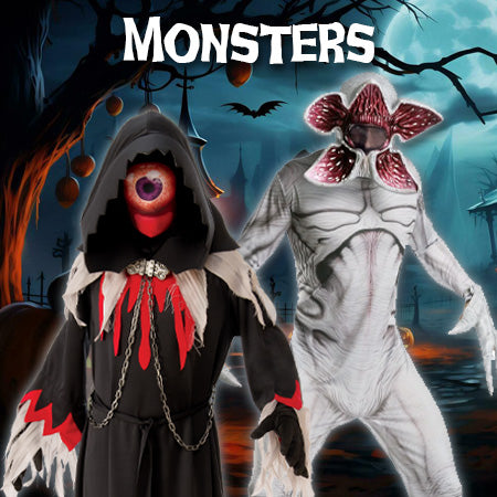 A monstrous costume can lead to a monster-sized haul at Halloween 2023! Scare the goodies out of the neighbours with these monster costume at Costume Super Centre Australia