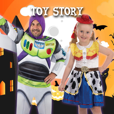 Toy Story is fun for the whole family, and the best family group costume for Halloween 2026! Order online at Costume Super Centre Australia