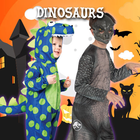 Cute or scary, dinosaurs are perfect for Halloween 2026! Order your dinosaur costumes online at Costume Super Centre Australia