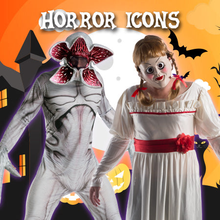 Looking for something a little scarier for Halloween 2026? Check out our Horror Icons costumes for all your favourite horror movie and tv show costumes, online at Costume Super Centre Australia