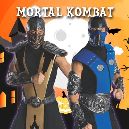 Choose your destiny with these official Mortal Kombat costumes for adults! The best Halloween costumes for men in 2026, order your Mortal Kombat costumes online at Costume Super Centre Australia