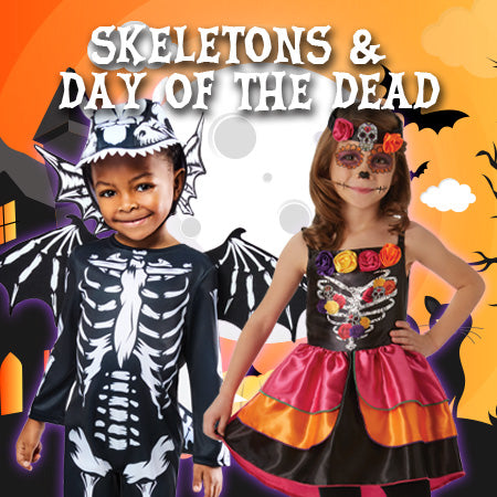 Shop fun and scary skeleton costumes online at Costume Super Centre Australia, perfect for Halloween 2026 or Day of the Dead celebrations