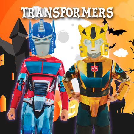 Kids love the Transformers and these official Optimus Prime and Bumblebee costume make the best Halloween costumes for boys in 2026! Order online at Costume Super Centre Australia