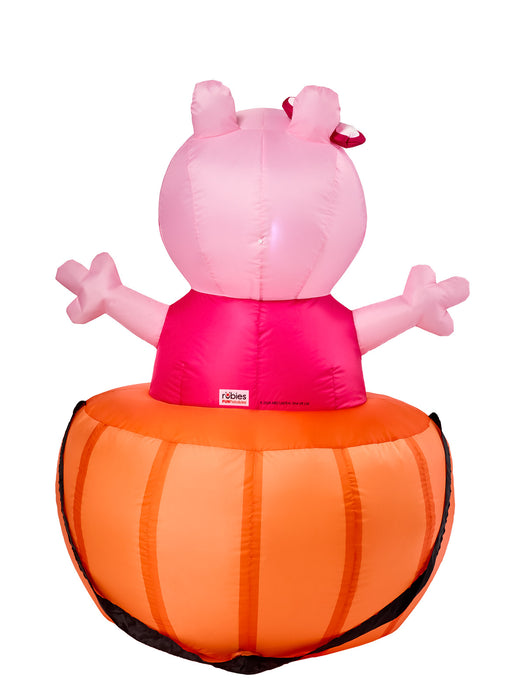 Peppa Pig Light Up 134cm Tall Inflatable Lawn Prop - Peppa Pig