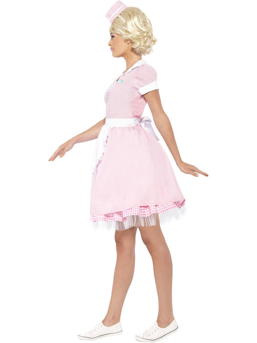 Buy 50s Diner Waitress Costume for Adults from Costume Super Centre AU