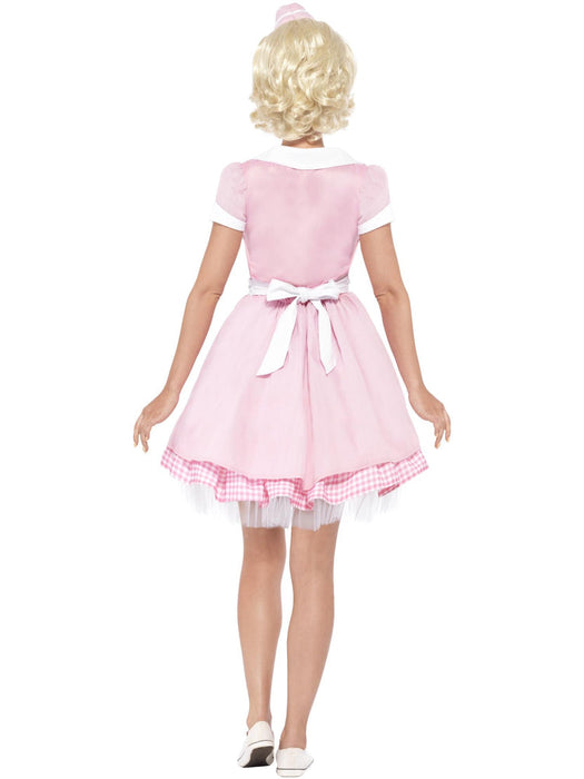 Buy 50s Diner Waitress Costume for Adults from Costume Super Centre AU