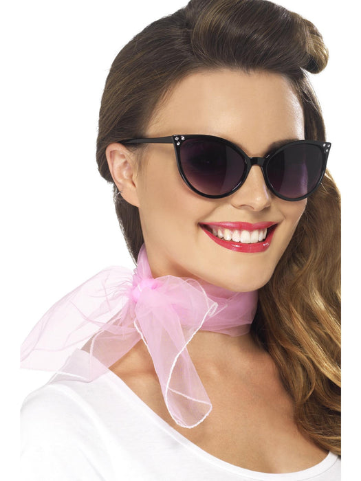Buy 50s Pink Neck Scarf for Adults from Costume Super Centre AU