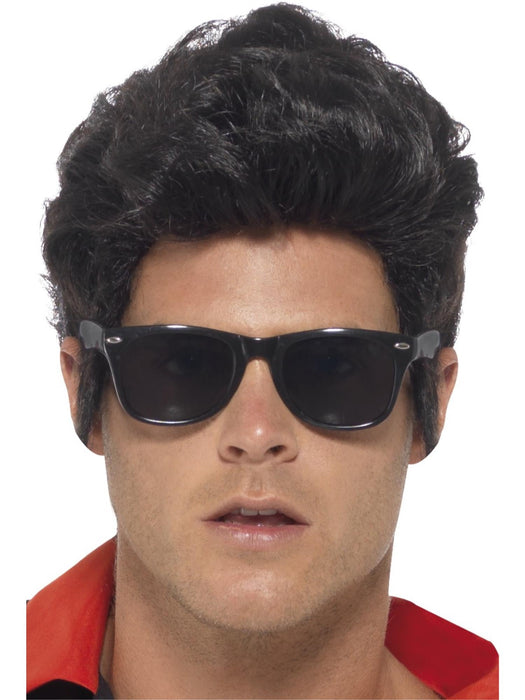 Buy 50s Style Black Specs for Adults from Costume Super Centre AU