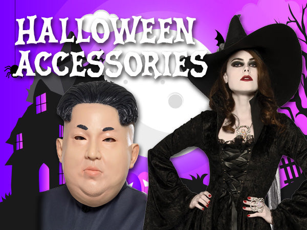 Complete your Halloween 2026 look with the perfect accessory, from masks to hats, props to make-up, order online at Costume Super Centre Australia