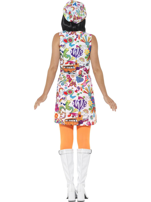 Buy 60s Groovy Check Costume for Adults from Costume Super Centre AU