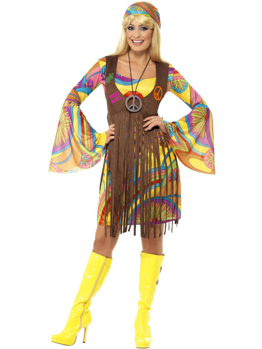 Buy 60s Groovy Lady Costume for Adults from Costume Super Centre AU