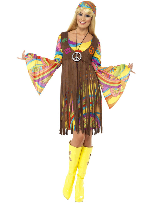 Buy 60s Groovy Lady Costume for Adults from Costume Super Centre AU