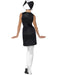 Buy 60s Party Girl Black & White Costume for Adults from Costume Super Centre AU