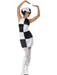Buy 60s Party Girl Black & White Costume for Adults from Costume Super Centre AU