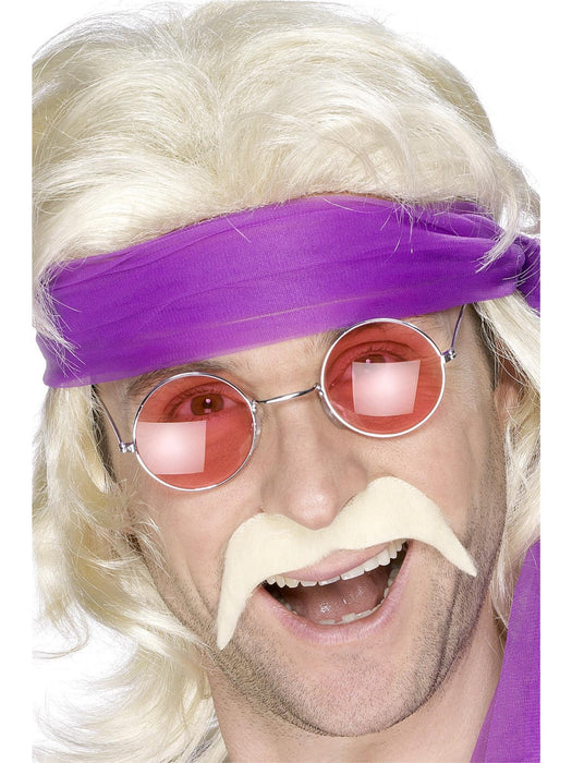 Buy 70s Blonde Moustache for Adults from Costume Super Centre AU