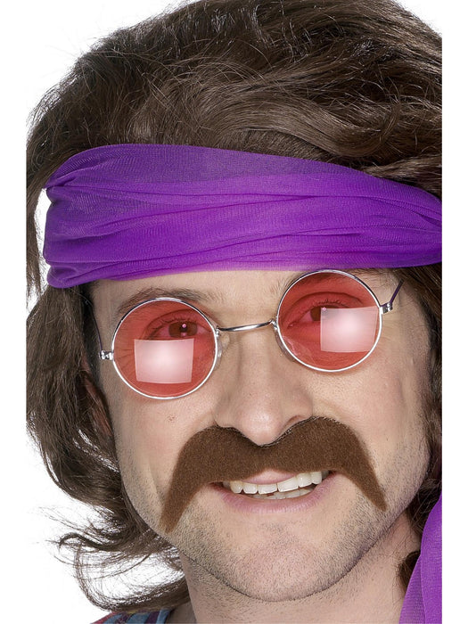 Buy 70s Brown Moustache for Adults from Costume Super Centre AU