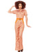 Buy 70s Chic Orange Jumpsuit Costume for Adults from Costume Super Centre AU