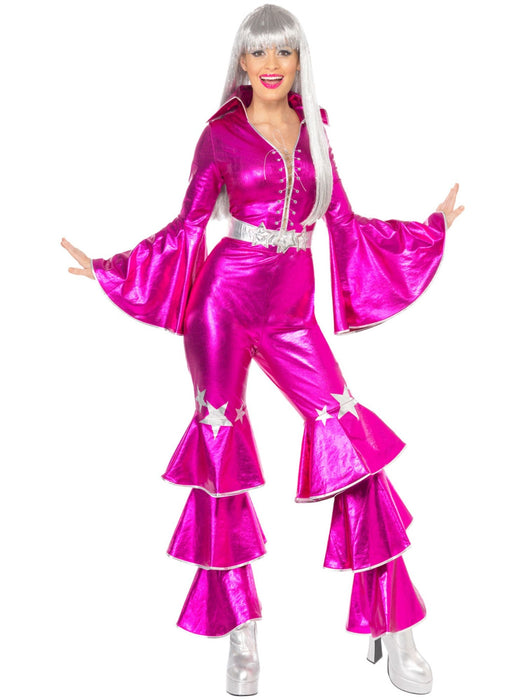 Buy 70s Dancing Dream Costume for Adults - Pink from Costume Super Centre AU
