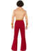 Buy 70s Guy Orange & Red Costume for Adults from Costume Super Centre AU