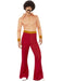 Buy 70s Guy Orange & Red Costume for Adults from Costume Super Centre AU