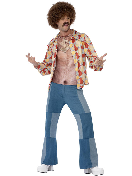 Buy 70s Hairy Chest Top for Adults from Costume Super Centre AU