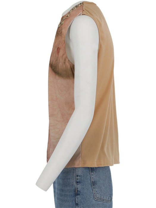Buy 70s Hairy Chest Top for Adults from Costume Super Centre AU
