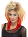Buy 80s Blonde & Red Mullet Wig for Adults from Costume Super Centre AU