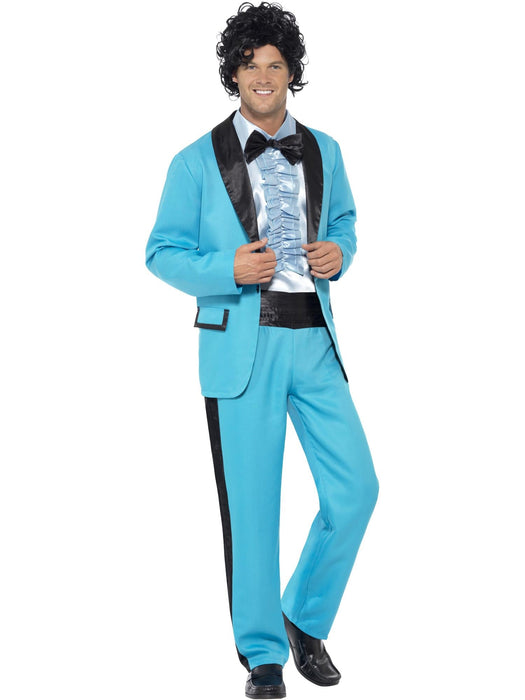 Buy 80s Blue Prom King Costume for Adults from Costume Super Centre AU