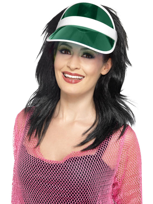Buy 80s Green Sun Visor for Adults from Costume Super Centre AU