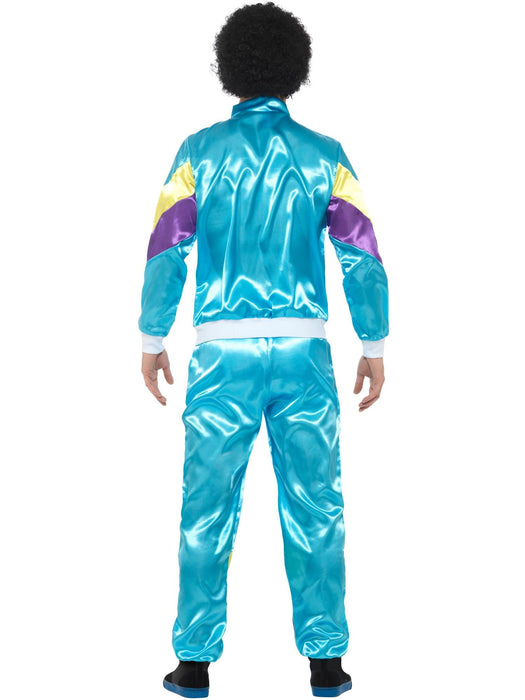 Buy 80s Height of Fashion Blue Shell Suit Costume for Adults from Costume Super Centre AU