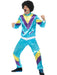 Buy 80s Height of Fashion Blue Shell Suit Costume for Adults from Costume Super Centre AU