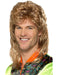 Buy 80s Light Brown Mullet Wig for Adults from Costume Super Centre AU