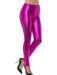 Buy 80s Metallic Pink Disco Leggings for Adults from Costume Super Centre AU