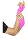Buy 80s Neon Pink Fingerless Lace Gloves for Adults from Costume Super Centre AU